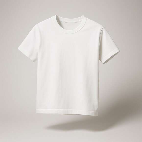 Madewell Cotton Perfect Crewneck Tee Women's Size XS Eyelet White Minimalist NWT - Picture 1 of 16